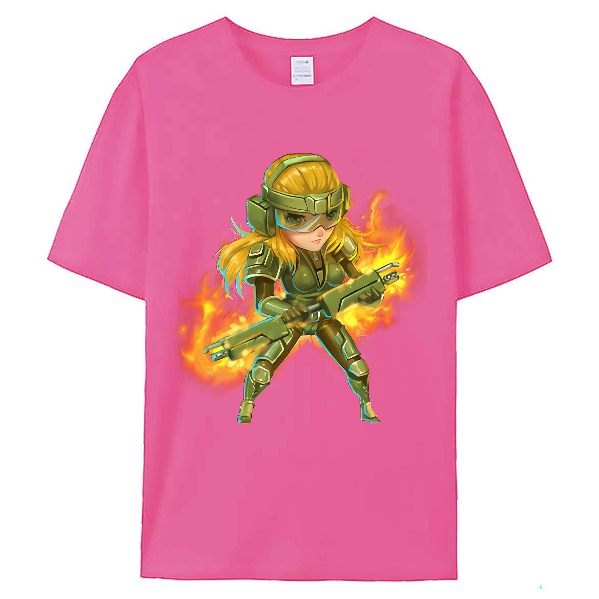 （画像用） リーグ・オブ・レジェンド League of Legends LOL レディースカジュアルプリントTシャツ（綿100％）